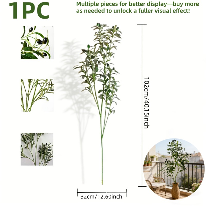 28cm-120cm Artificial Olive Tr - огляд і ціна Ficus Lyrata Tree