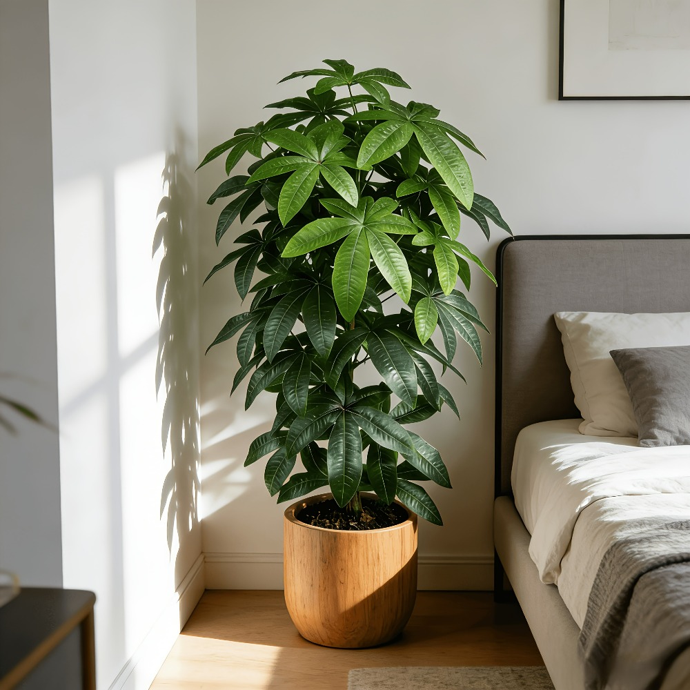An Artificial Money Tree Pachi - огляд і ціна Ficus Lyrata Tree